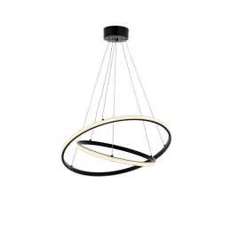 ΚΡΕΜΑΣΤΟ ΦΩΤΙΣΤΙΚΟ LED 35W 4000LM ΜΑΥΡΟ 40X40X80CM