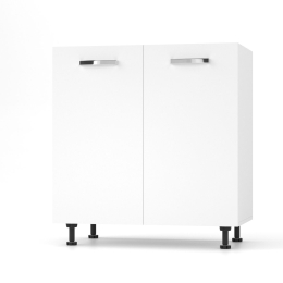 CHARLOTΤE ΚΑΤΩ ΝΤΟΥΛΑΠΙ 80X46.5X82ΕΚ ΜΕ ΜΕΤΑΛΛΙΚΑ ΧΕΡΟΥΛΙΑ ΛΕΥΚΟ
