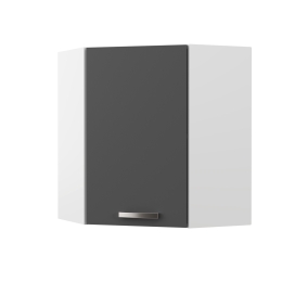 CHARLOTΤE ΠΑΝΩ ΝΤΟΥΛΑΠΙ ΓΩΝΙΑΣ 60X60X71.8ΕΚ ΜΕ ΜΕΤΑΛΛΙΚΑ ΧΕΡΟΥΛΙΑ ΓΡΑΦΙΤΗΣ