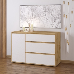 ΜΠΟΥΦΕΣ NITRO SOFT ΛΕΥΚΟ ΜΕ ΒΕΛΑΝΙΔΙΑ 120X40X80CM