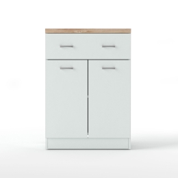 ΚΟΜΟΤΑ ΚΟΜ2D1S 80X33X85ΕΚ ΛΕΥΚΟ-ΣΟΝΟΜΑ