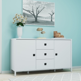 ΜΠΟΥΦΕΣ MAROCCO ΛΕΥΚΟ 156.9X47X88.5CM