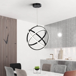 ΚΡΕΜΑΣΤΟ ΦΩΤΙΣΤΙΚΟ LED 90W 7000LM ΜΑΥΡΟ Φ30X90CM