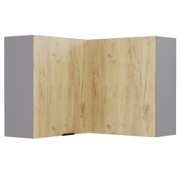 CRAFT ΠΑΝΩ ΝΤΟΥΛΑΠΙ ΓΩΝΙΑΚΟ ΧΡΥΣΟ ΔΡΥΣ 60-60X30X72CM