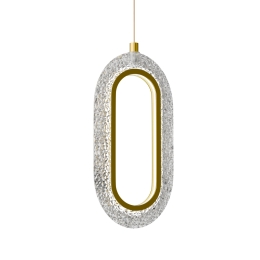 ΦΩΤΙΣΤΙΚΟ ΚΡΕΜΑΣΤΟ LED 12W 4000K ΧΡΥΣΟ 12X4X120CM