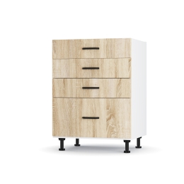 MODEST ΚΑΤΩ ΝΤΟΥΛΑΠΙ ΣΥΡΤΑΡΙΕΡΑ ΣΟΝΟΜΑ 60X48X82CM