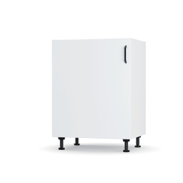 MODEST ΚΑΤΩ ΝΤΟΥΛΑΠΙ ΛΕΥΚΟ 60X48X82ΕΚ