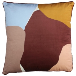 ΜΑΞΙΛΑΡΙ ARTELIBRE ΠΟΛΥΧΡΩΜΟ ΒΕΛΟΥΔΟ 60X60CM