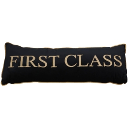 ΜΑΞΙΛΑΡΙ ARTELIBRE FIRST CLASS ΜΑΥΡΟ ΒΕΛΟΥΔΟ 30X80CM