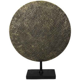 ΔΙΑΚΟΣΜΗΤΙΚΟ ARTELIBRE ΔΙΣΚΟΣ ΚΑΦΕ ΑΛΟΥΜΙΝΙΟ 40X10X50CM
