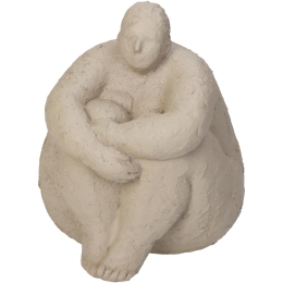 ΔΙΑΚΟΣΜΗΤΙΚΟ ARTELIBRE ΜΕΓΑΛΗ ΓΥΝΑΙΚΑ ΜΠΕΖ POLYRESIN 14.5X14.5X16.5CM