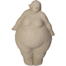 ΔΙΑΚΟΣΜΗΤΙΚΟ ARTELIBRE ΜΕΓΑΛΗ ΓΥΝΑΙΚΑ ΜΠΕΖ POLYRESIN 17X12X25.5CM