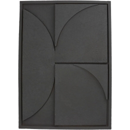 ΔΙΑΚΟΣΜΗΤΙΚΟ ΤΟΙΧΟΥ ARTELIBRE ΓΚΡΙ POLYRESIN 49.5X4.5X69.5CM