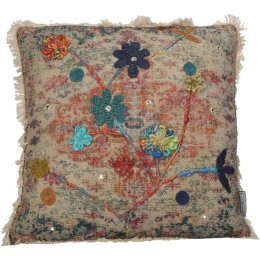 ΜΑΞΙΛΑΡΙ ARTELIBRE VINTAGE ΠΟΛΥΧΡΩΜΟ ΒΑΜΒΑΚΕΡΟ 45X45CM