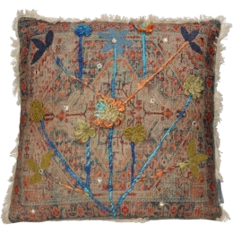 ΜΑΞΙΛΑΡΙ ARTELIBRE VINTAGE ΠΟΛΥΧΡΩΜΟ ΒΑΜΒΑΚΕΡΟ 45X45CM