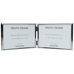 ΚΟΡΝΙΖΑ ΔΙΠΛΗ ARTELIBRE ΑΣΗΜΙ ΜΕΤΑΛΛΟ (2X)15X10CM