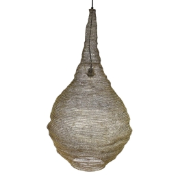 ΦΩΤΙΣΤΙΚΟ ΚΡΕΜΑΣΤΟ ARTELIBRE ΧΡΥΣΟ ΜΕΤΑΛΛΟ 61X61X97CM