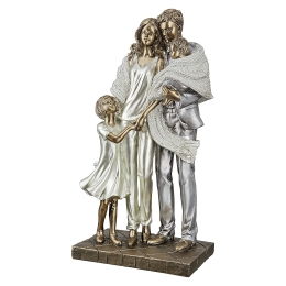 ΔΙΑΚΟΣΜΗΤΙΚΟ ARTELIBRE ΟΙΚΟΓΕΝΕΙΑ ΑΣΗΜΙ/ΛΕΥΚΟ POLYRESIN 8X15X26CM