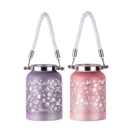 ΦΑΝΑΡΙ ARTELIBRE ΦΩΤΙΖΟΜΕΝΟ LED ΜΕ ΔΙΑΚΟΣΜΗΣΗ ΓΥΑΛΙ 12CM ΣΕ 2 ΧΡΩΜΑΤΑ