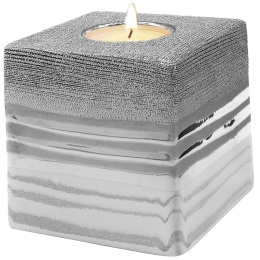 ΘΗΚΗ ΡΕΣΩ ARTELIBRE ΑΣΗΜΙ ΚΕΡΑΜΙΚΟ 10X10X10CM