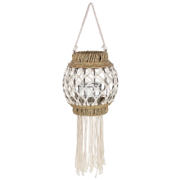 ΦΑΝΑΡΙ ARTELIBRE ΚΑΦΕ/ΛΕΥΚΟ ΜΠΑΜΠΟΥ/RATTAN 29CM