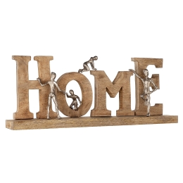 ΔΙΑΚΟΣΜΗΤΙΚΟ ARTELIBRE 'HOME' ΦΥΣΙΚΟ/ΜΠΡΟΝΖΕ ΞΥΛΟ/ΑΛΟΥΜΙΝΙΟ 8X60X23.5CM