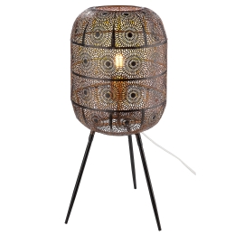 ΛΑΜΠΑ ΕΠΙΔΑΠΕΔΙΑ ARTELIBRE ΧΡΥΣΟ/ΜΑΥΡΟ ΜΕΤΑΛΛΟ 54.5CM