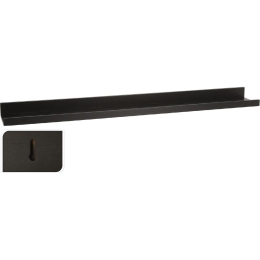 ΡΑΦΙ ΕΠΙΤΟΙΧΙΟ ARTELIBRE ΜΑΥΡΟ MDF 77X10X4CM
