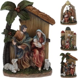 ΦΑΤΝΗ ARTELIBRE ΠΟΛΥΧΡΩΜΟ POLYRESIN 15X6.5X21CM ΣΕ 3 ΣΧΕΔΙΑ