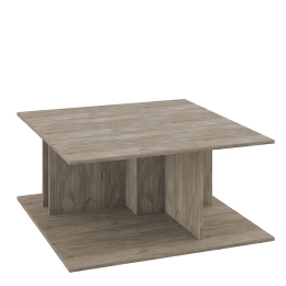 ΤΡΑΠΕΖΑΚΙ ΣΑΛΟΝΙΟΥ ARTELIBRE ΑΡΙΑΔΝΗ RAW ENDGRAIN OAK/K105 90X90X43CM