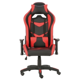 ΚΑΡΕΚΛΑ ΓΡΑΦΕΙΟΥ ARTELIBRE GAMING ΑΙΜΙΛΙΑ ΚΟΚΚΙΝΟ PVC 69X67X124-134CM