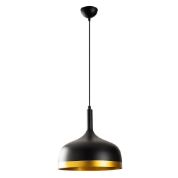 ΦΩΤΙΣΤΙΚΟ ΚΡΕΜΑΣΤΟ ARTELIBRE CLARIMOND ΜΑΥΡΟ ΜΕΤΑΛΛΟ 30X30X80CM