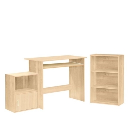 ΓΡΑΦΕΙΟ ΣΕΤ ARTELIBRE CYGNUS ΦΥΣΙΚΟ 90X50X75/50X23X80/41X29X54CM