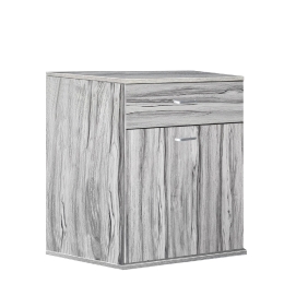 ΚΟΜΟΔΙΝΟ ARTELIBRE MILLE ΓΚΡΙ ΜΟΡΙΟΣΑΝΙΔΑ/ΜΕΛΑΜΙΝΗ 40X40X60CM