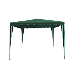 ΚΙΟΣΚΙ ARTELIBRE GREIS ΠΡΑΣΙΝΟ/ΛΕΥΚΟ POLYESTER 3X3M