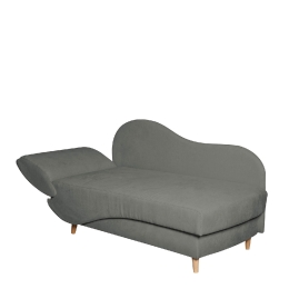 ΚΑΝΑΠΕΣ ARTELIBRE DULCE ΓΚΡΙ 161-190X72X78CM