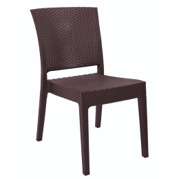 ΚΑΡΕΚΛΑ ΚΗΠΟΥ ARTELIBRE ΚΑΦΕ RATTAN 47X55X87CM