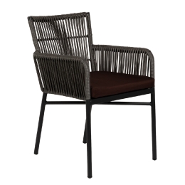 ΠΟΛΥΘΡΟΝΑ ΚΗΠΟΥ ARTELIBRE BLUENILE ΜΑΥΡΟ/ΓΚΡΙ ΑΛΟΥΜΙΝΙΟ/RATTAN 55X65X81CM