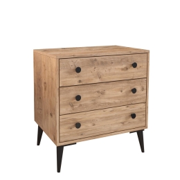 ΣΥΡΤΑΡΙΕΡΑ ARTELIBRE AMARI ΔΡΥΣ ΜΟΡΙΟΣΑΝΙΔΑ 72X43X79CM