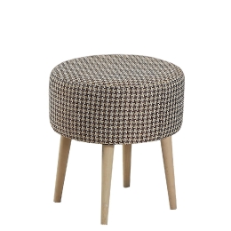 ΣΚΑΜΠΟ ARTELIBRE ADA HOUNDSTOOTH ΚΟΚΚΙΝΟ ΥΦΑΣΜΑ 40X43CM