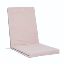Bonsai Home Μαξιλάρι Καρέκλας με Πλάτη 95x40cm Εκρού