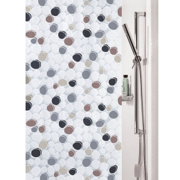 Κουρτίνα Μπάνιου Doro 00994.001 Multi 180X200 cm Spirella 180Πx200Υ 180x200cm PEVA