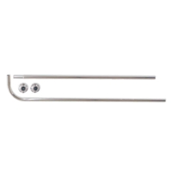 Βραχίoνας Μπάνιου Γωνιακός 03316.001 Chrome Φ 20 mm 80Χ80 cm 80X80cm Αλουμίνιο