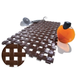Πατάκι Αντιολισθητικό Plexo 00265.012 Brown 36Χ72 36x72cm PVC