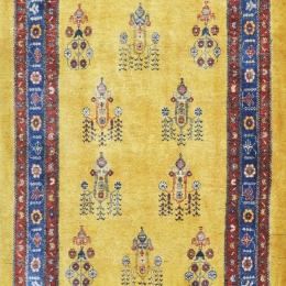 Χειροποίητο Χαλί Persian Gabbeh Lori Wool 143Χ107 143Χ107cm