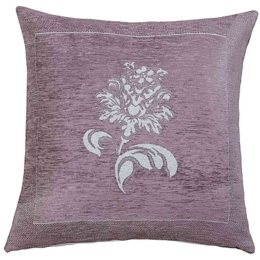 Διακοσμητική Μαξιλαροθήκη Πάνελ Gratia Lilac Nima 50Χ50 Ακρυλικό-Πολυέστερ