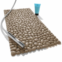 Πατάκι Αντιολισθητικό 3D Stones 06030.011 Taupe 37Χ74 37x74cm PVC