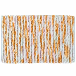 Πατάκι Μπάνιου Mistras 05541.001 Orange 60Χ90 60x90cm 100% Βαμβάκι