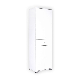ΝΤΟΥΛΑΠΑ ΡΟΥΧΩΝ DIAMOND MEGAPAP ΔΙΦΥΛΛΗ ΣΕ ΧΡΩΜΑ ΛΕΥΚΟ 60X38X187ΕΚ.