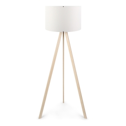 ΦΩΤΙΣΤΙΚΟ ΔΑΠΕΔΟΥ ROSLING MEGAPAP MDF/ΥΦΑΣΜΑ PVC ΧΡΩΜΑ ΦΥΣΙΚΟ/ΛΕΥΚΟ 38X21X140ΕΚ.